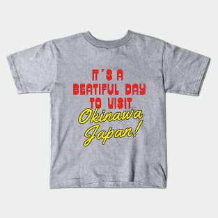 Okinawa Japan. Gift Ideas For The Travel Enthusiast. Kids T-Shirt